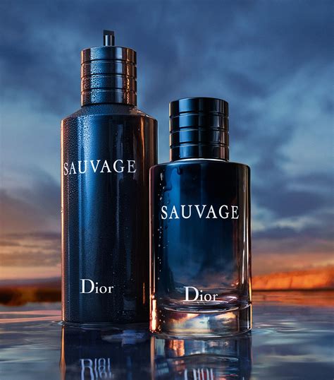 sauvage dior eau de toilette parfumknaller|Dior perfume refill bottle.